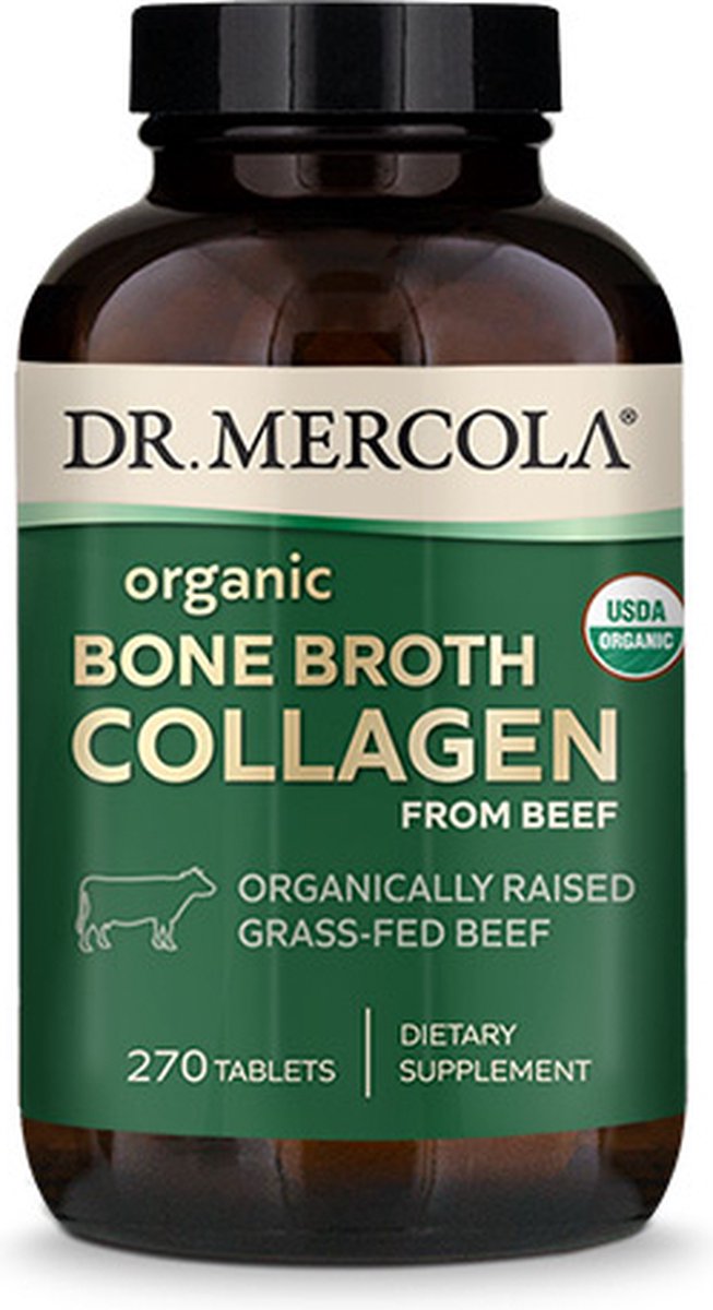 Goedkoopste Dr. Mercola - Bone Broth Collagen - 270 tabletten