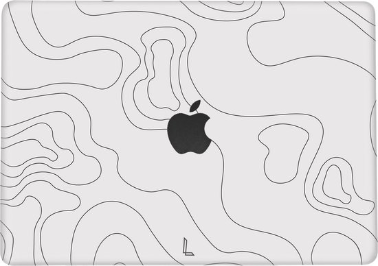 Lunso - MacBook Pro 14 pouces (2021-2023) - pochette - Land Lines