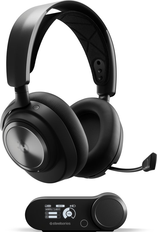 SteelSeries Arctis Nova Pro Draadloze Gaming Headset - PC, Xbox Series X|S & Xbox One