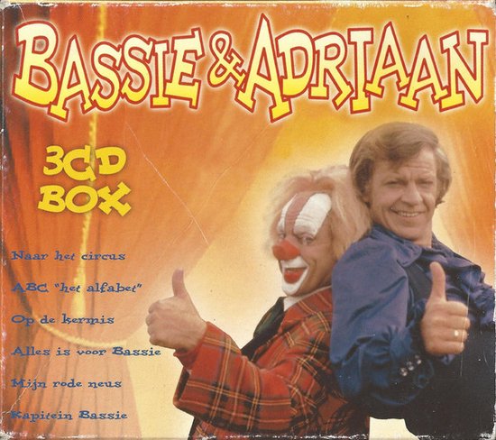 Bassie en Adriaan 3 cd Box