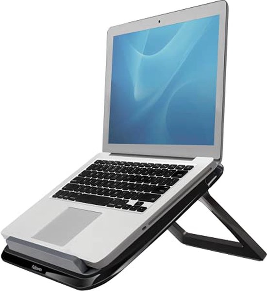 Foto: Fellowes laptop standaard i spire quick lift 17 inch zwart