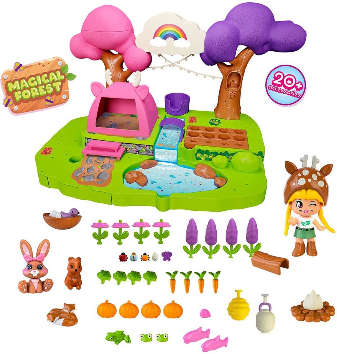Pinypon PNY46000, Forest, Meerkleurig