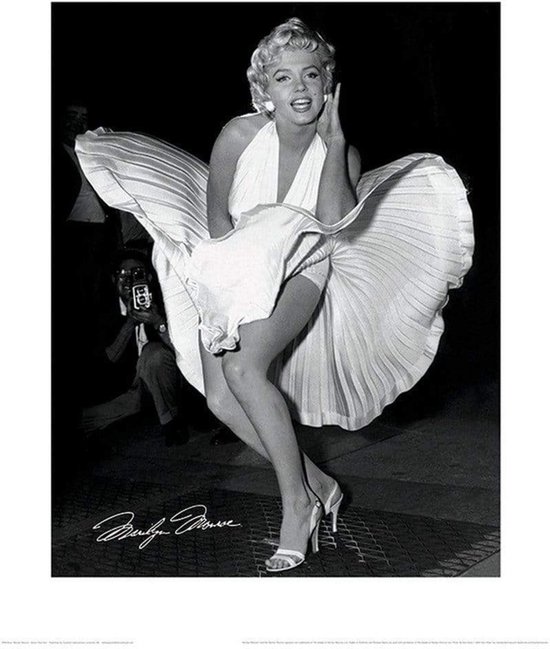 Pyramid Poster - Marilyn Monroe Seven Year Itch - 80 X 60 Cm - Multicolor