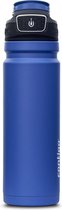 Contigo Free Flow roestvrijstalen drinkfles, 100% lekvrij, grote BPA-vrije geïsoleerde thermo-waterfles, houdt dranken maximaal 29 uur koud, Premium Outdoor Iso-sportfles, 700 ml | Blue Corn