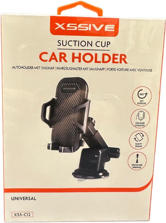 Telefoonhouder Auto Dashboard / Telefoonhouder Auto Voorruit / Telefoon Houder Auto / iPhone Samsung