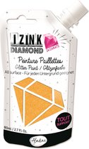 Oranje 24 karaat Glitterverf Izink Diamond