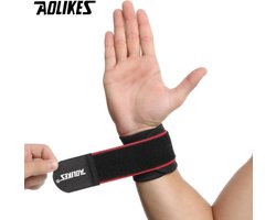 AOLIKES: 1x Polsbescherming-Brace-Rood