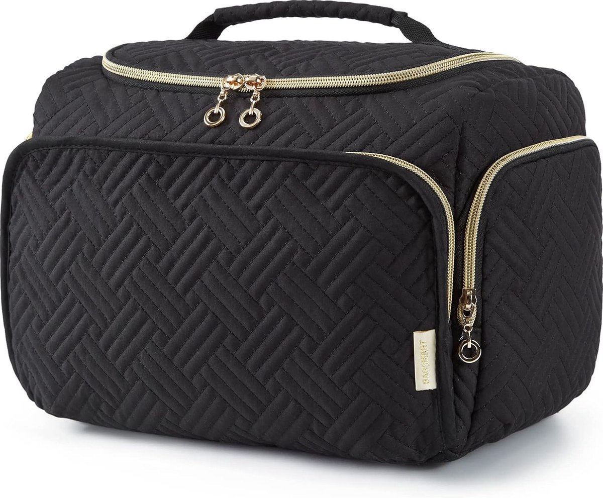 Reis Toilettas Hangend met Haak - 16.5 x 25 x 8 cm - Paars - Travel Make Up Organizer Reis Toilettas Hangend met Haak - 16.5 x 25 x 8 cm - Paars - Travel Make Up Organizer