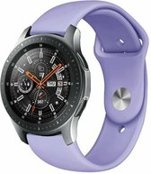 By Qubix 22mm - Rubberen sportband - Lila - Huawei Watch GT 2 - GT 3 - GT 4 (46mm) - Huawei Watch GT 2 Pro - GT 3 Pro (46mm)