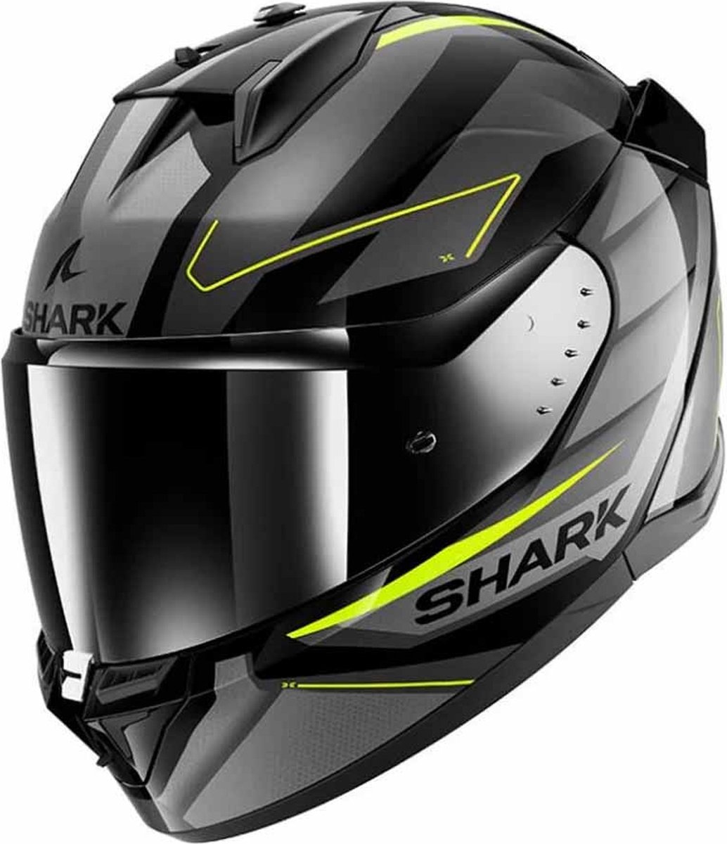 Shark D-Skwal 3 Sizler Black Anthracite Yellow KAY XL - Maat XL - Helm