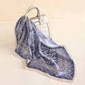 Sjaal Vierkant Zijden Sjaal Foulard Dames Mode Print Kleine Hals Sjaals Office Lady Haarband Foulard Zakdoek Bandana Sjaal (22 A