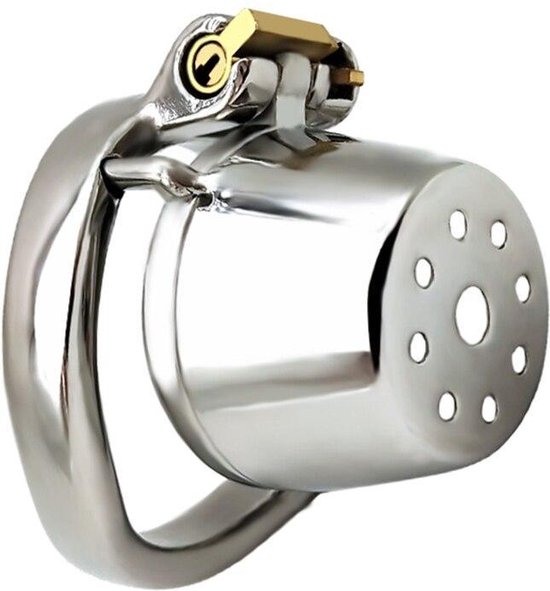 SissyMarket - Leaking Bucket - Chastity cage - Penis kooi - Kuisheidsgordel - 50mm bol