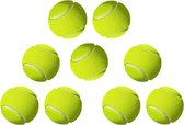 Adorestore Tennisballen - 9 stuks - Geel - Voordeelpakket