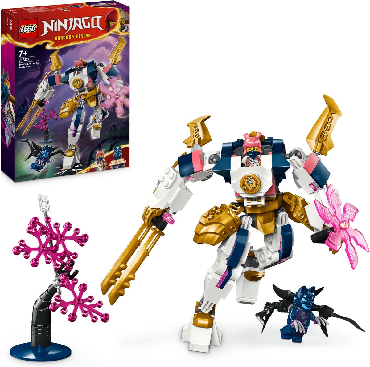 LEGO NINJAGO Sora's elementaire techmecha - 71807 | bol