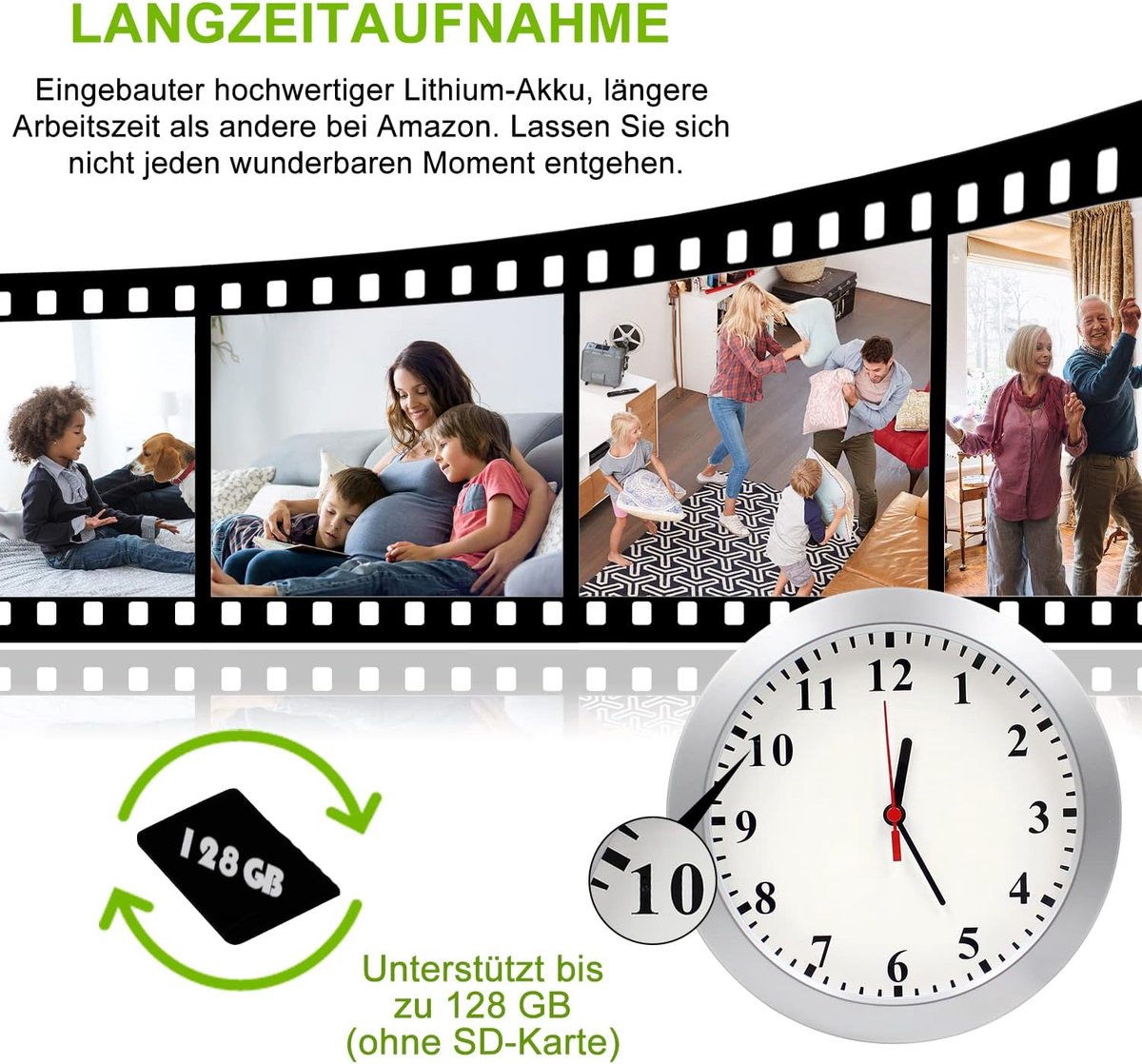 Timé Spy Camera Camera Spionage Camera bol