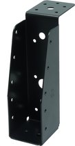 Wovar Balkdrager Zwart met lip Verzinkt voor 4.5 x 14.5 cm Balken | Per Stuk