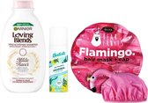 Loving Blends Cadeauset Flamingo Haarverzorging.