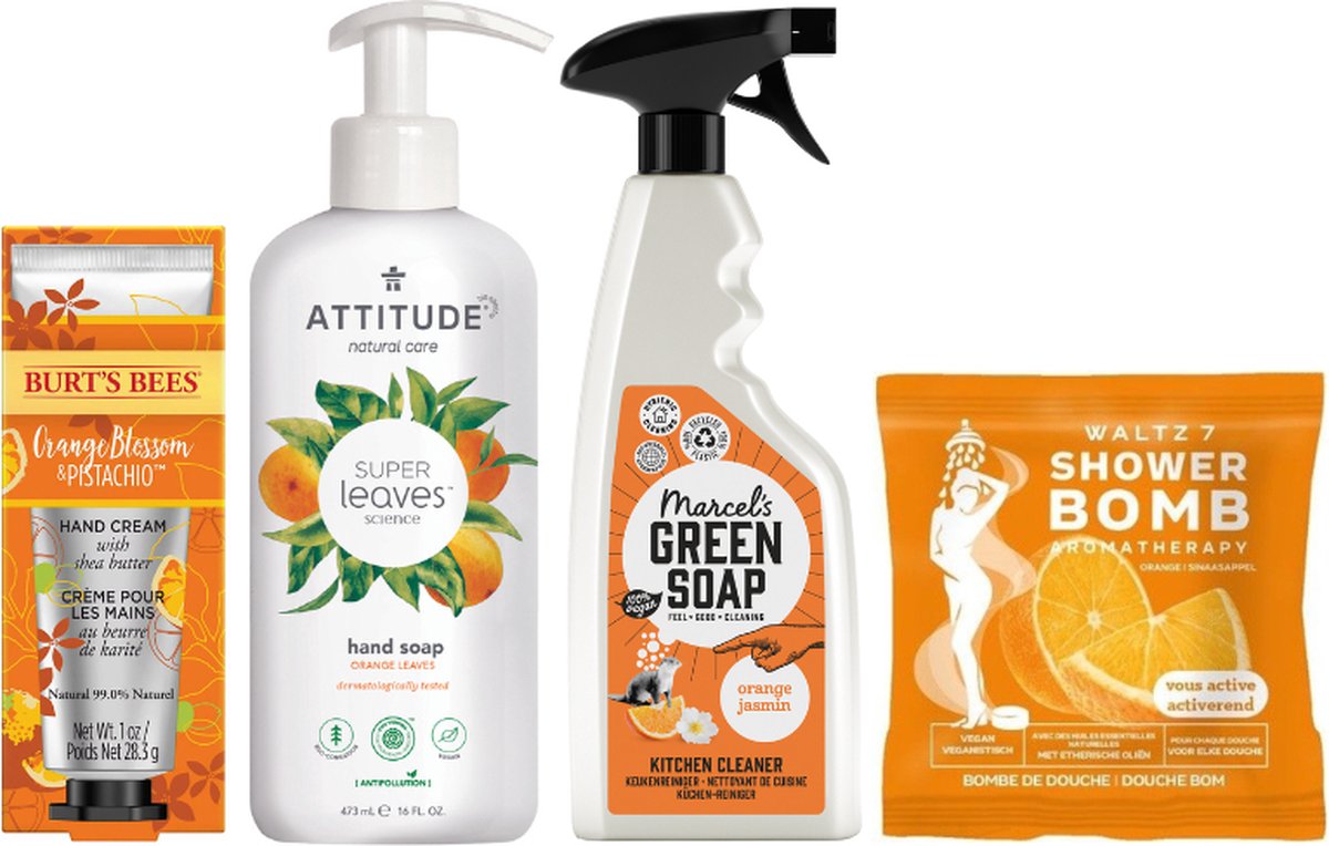 Goedkoopste Attitude Cadeauset Home Sinaasappel