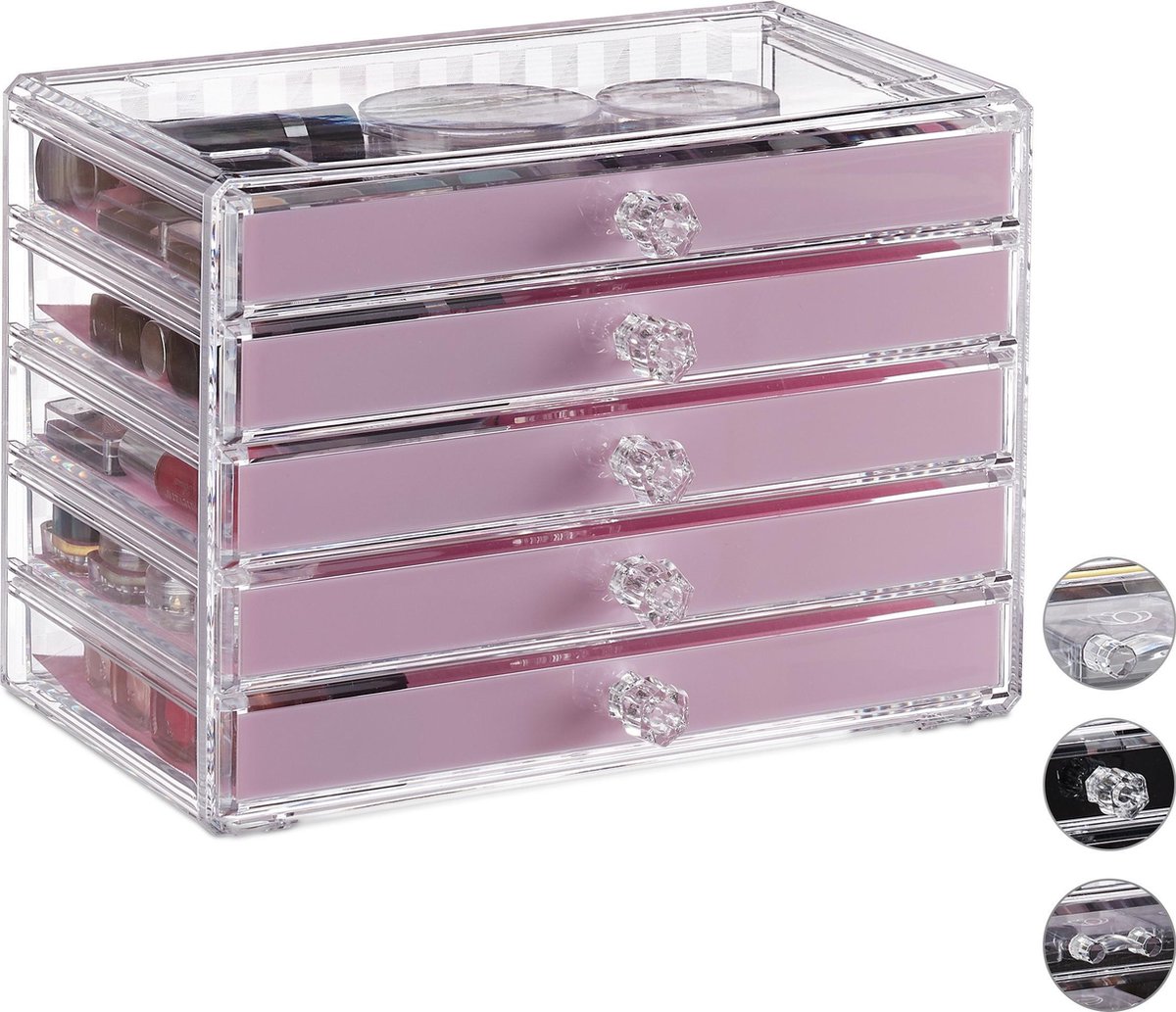 Make-up organizer met 3 lades kopen