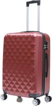 Koffer Traveleo Babij ABS07 Rood maat XL