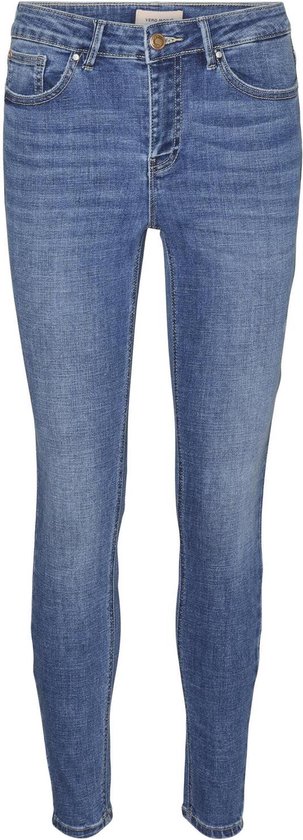 Vero Moda Jeans Vmflash Mr Skinny Jeans Li347 Ga No 10300173 Medium Blue Denim Dames Maat - W26 X L30