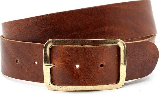 Klassieke volnerf leren riem - 35mm - ✓ italiaanse leren tassen