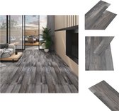 vidaXL PVC vloerplankenset - industrieel hout - 122.8 x 23.8 cm - Europese standaarden - eenvoudig te monteren - Vloer