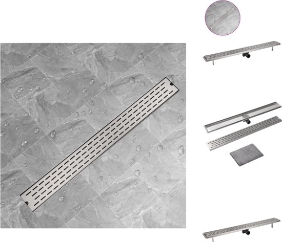 Ben Douchebakafvoer 90 mm Mat Zwart | bol