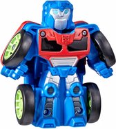 Transformers Mini Racer Optimus Prime - 8 cm de hauteur - Figurine articulée - Transformable