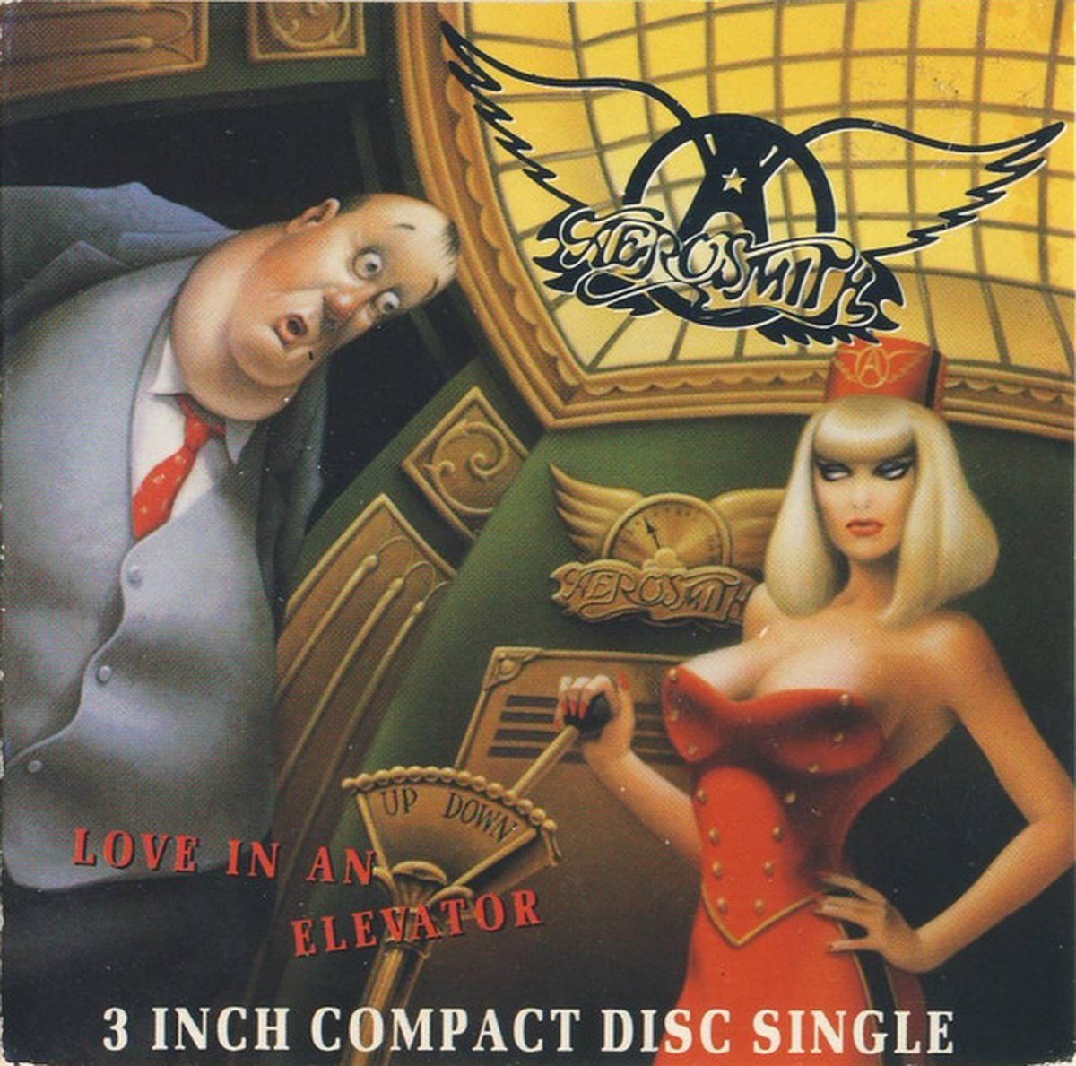 Aerosmith – Love In An Elevator (3 Track CDSingle)