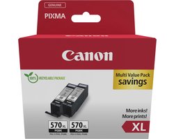 Canon 0318C010 inktcartridge 2 stuk(s) Origineel Hoog (XL) rendement Zwart