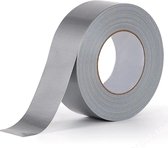 Duct tape - Reperatie tape - Waterdicht - 50 mm x 25 m - Grijs