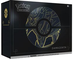 Pokemon sword & shield elite trainer box plus zamazenta trading card