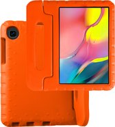 Hoesje Geschikt voor Samsung Galaxy Tab A 10.1 2019 Hoesje Kinder Hoes Shockproof Cover - Kindvriendelijke Hoesje Geschikt voor Samsung Tab A 10.1 2019 Hoes Kids Case - Oranje