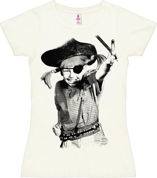 Pippi piraat shirt dames - Small