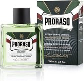 Proraso Aftershave Lotion Groen 100 ml.