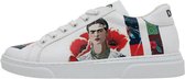 DOGO Ace Dames Sneakers - Viva la Vida Frida Kahlo Dames Sneakers 40