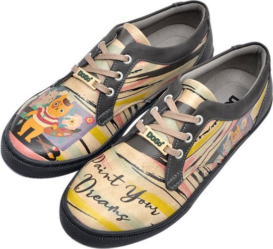 DOGO Cord, Scarpa da Ginnastica Donna, Multicolor, 36 EU