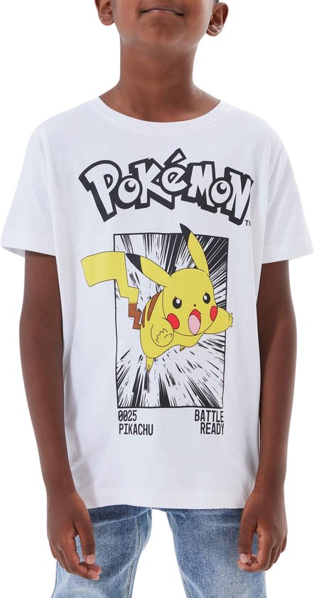 NAME IT NKMNOISI POKEMON SS TOP NOOS BFU Jongens T shirt Maat 122 128 bol