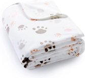 huisdierdeken voor hond of kat, zachte afwerking, zware winterdeken, fleece deken gezellig kattenbed 150x100cm
