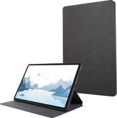 Case2go - Tablet hoes geschikt voor Lenovo Tab P12 (2023) - Bookcase van Kunstleer - Zwart