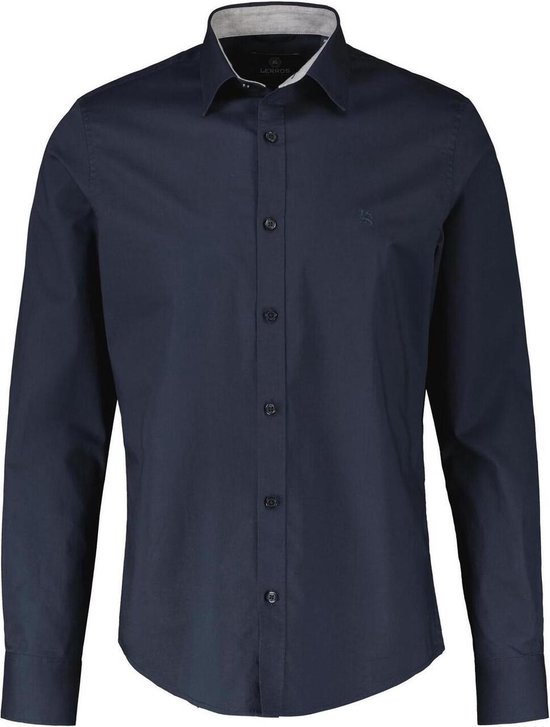 Lerros Overhemd Poplin Overhemd 2001050 485 Mannen Maat - XL