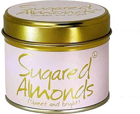 Sugared Almonds Lily Flame soja geurkaars 30u brandtijd