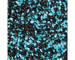 Flamingo - Aquariumgrind - Zwart/Blauw - 1 kg