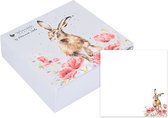 Wrendale Sticky Notes - Hare Sticky Notes - Field of Flowers - Wrendale Designs