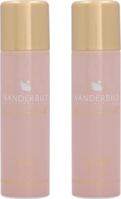 Gloria Vanderbilt Deodorant Spray - 2 x 150 ml