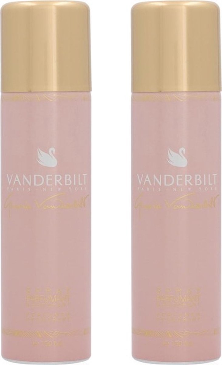 Gloria Vanderbilt Deodorant Spray - 2 x 150 ml