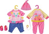 Baby Born Outfit 4-delig Assorti - Poppenkleding 36 cm