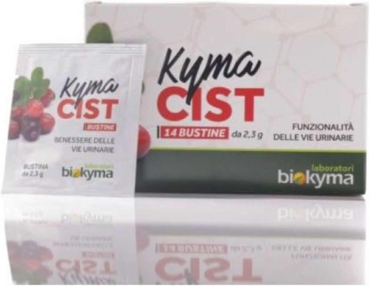 Kymacist - voorkomt en behandelt blaasontsteking - 14 zakjes - met D-Mannose, Cranberry, Pilosella, Acerola, Heermoes, Vitamine D - voor het welzijn van urinewegen - Biokyma