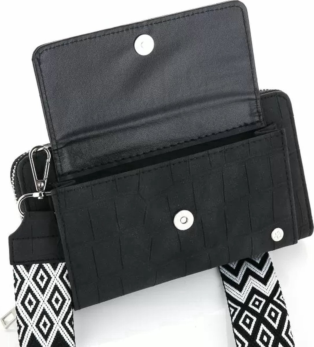 Cronus & Rhea Smartphone tas met trekkoord van exclusief leer (Athena) | Case - Case | echt leer | Met elegante geschenkdoos | heren - dames